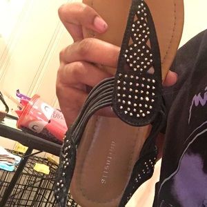 Black sandals